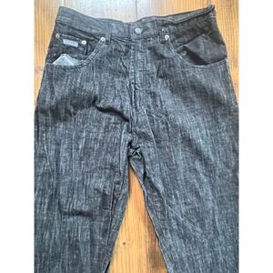 Joker‎ Brand Mens Denim Jeans Size 36x31 Dark Wash Textured Streetwear Cotton